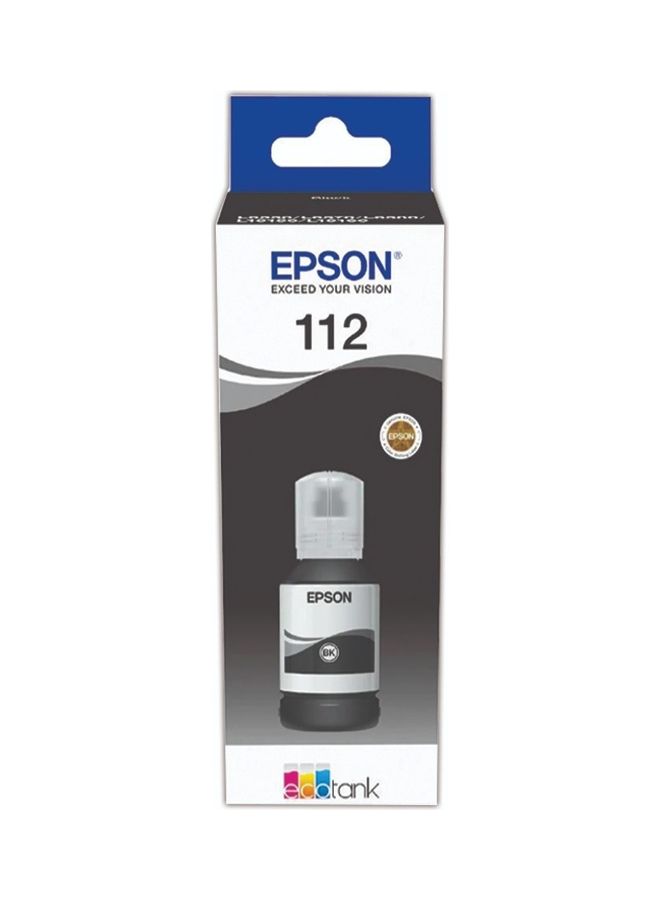 إبسون 112 زجاجة حبر أصلية EcoTank سعة 127 مل، عبوة واحدة - Image 2