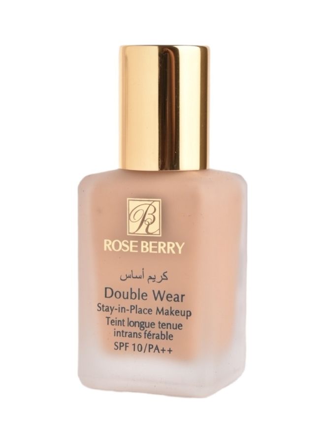 روز بيري كريم أساس من أدوات المكياج بثبات وتغطية مزدوجة بعامل الحماية من الشمس PA++/SPF 10 بيج - Image 2