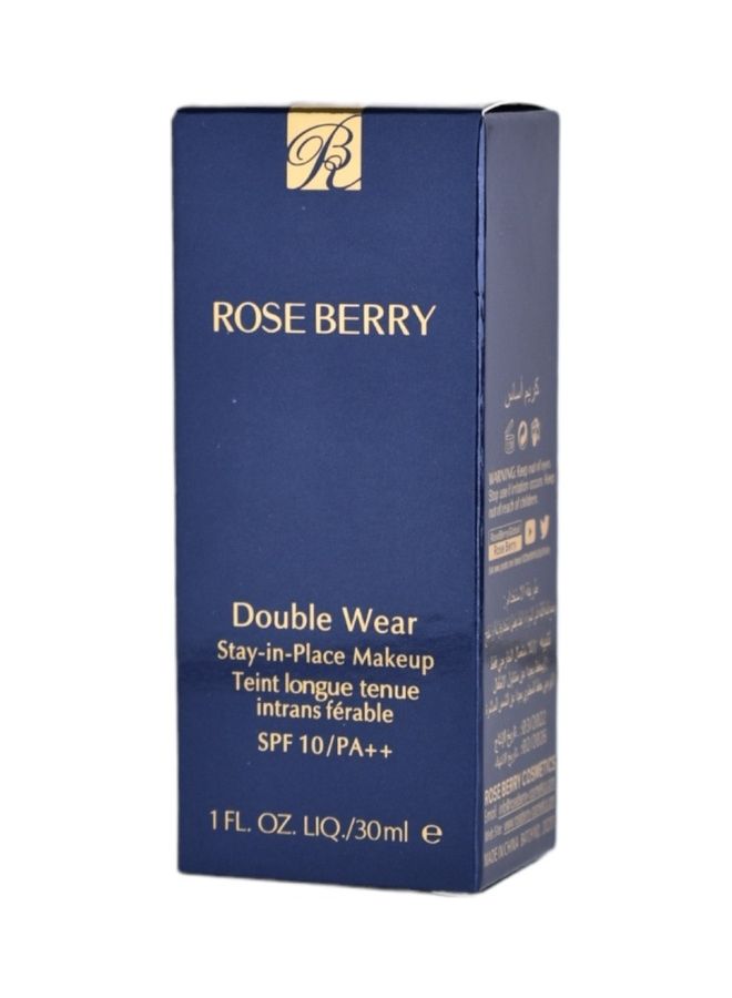 روز بيري كريم أساس من أدوات المكياج بثبات وتغطية مزدوجة بعامل الحماية من الشمس PA++/SPF 10 بيج - Image 3