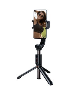 Lovely Bluetooth Folding 3 in 1 Wireless Selfie Stick Handheld Remote Extendable Mini Tripod Selfie Stick for iPhone 14/14 Pro/13/12/11 and many more Black