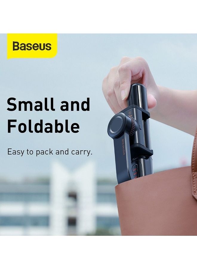 Baseus - Lovely Bluetooth Folding 3 in 1 Wireless Selfie Stick Handheld Remote Extendable Mini Tripod Selfie Stick for iPhone 14/14 Pro/13/12/11 and many more Black - Image 1