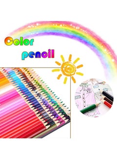 Enotepad 72-Colour Professional Oil Color Wooden Drawing Pencils Multicolour  - Image 3