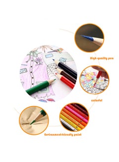 72-Colour Professional Oil Color Wooden Drawing Pencils Multicolour - v1663755634/N19903932A_7