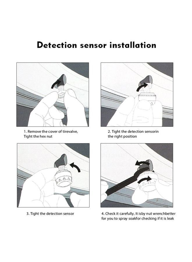 Generic - TPMS Wireless Car Tire Pressure Monitoring System With External Sensor - Image 1