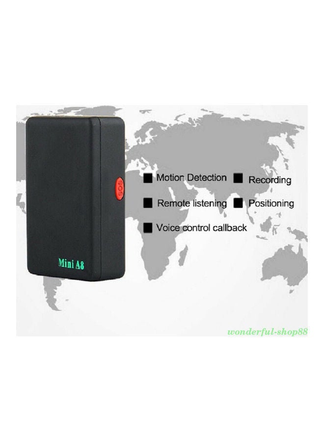 Generic - Mini A8 GPS Tracker Locator Car Kid Global Tracking Device Anti-theft Outdoor Device - Image 1