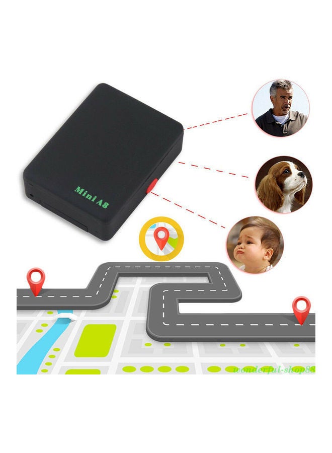Generic - Mini A8 GPS Tracker Locator Car Kid Global Tracking Device Anti-theft Outdoor Device - Image 1