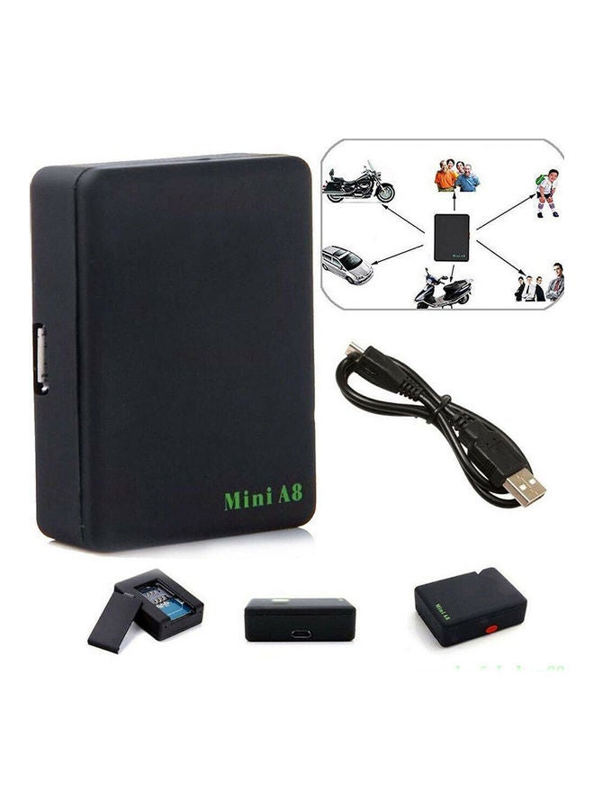 Generic - Mini A8 GPS Tracker Locator Car Kid Global Tracking Device Anti-theft Outdoor Device - Image 1