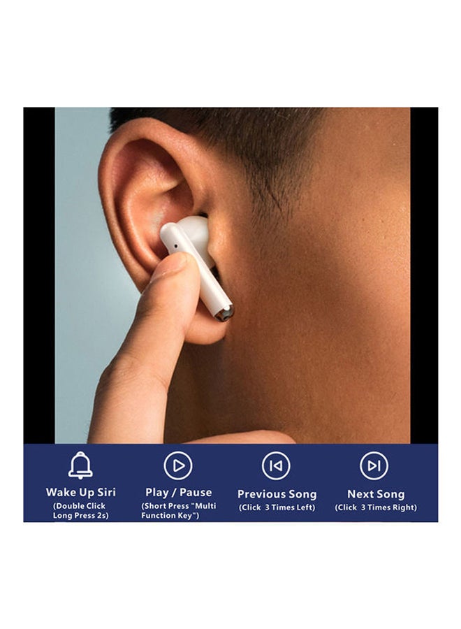 Lenovo Live Pods LP1 Wireless Earbuds Bluetooth V5.0 True TWS Headset Pure White - Image 5