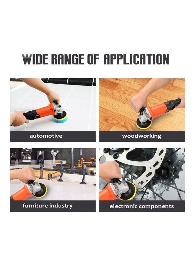 Generic Adjustable Speed Car Electric Polisher Machine Kit - 1200W  - Image 5