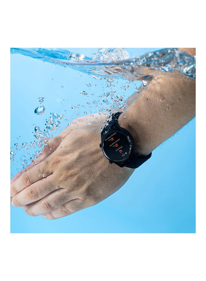 Haylou 230.0 mAh Bluetooth Smartwatch Black - Image 4