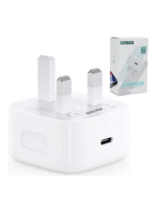 20W Type C Fast Charger Plug PD Power Delivery Wall Adapter Compatible with iPhone 12 Pro Max/12 Mini/SE 2020/11/XS/XR/X/8,iPad Air 4,Galaxy S21 Ultra/S21/S20 FE,Pixel 5 White - v1663755682/N48582321A_1
