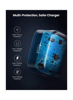 Rock Pow 20W Type C Fast Charger Plug PD Power Delivery Wall Adapter Compatible with iPhone 12 Pro Max/12 Mini/SE 2020/11/XS/XR/X/8,iPad Air 4,Galaxy S21 Ultra/S21/S20 FE,Pixel 5 White  - Image 5