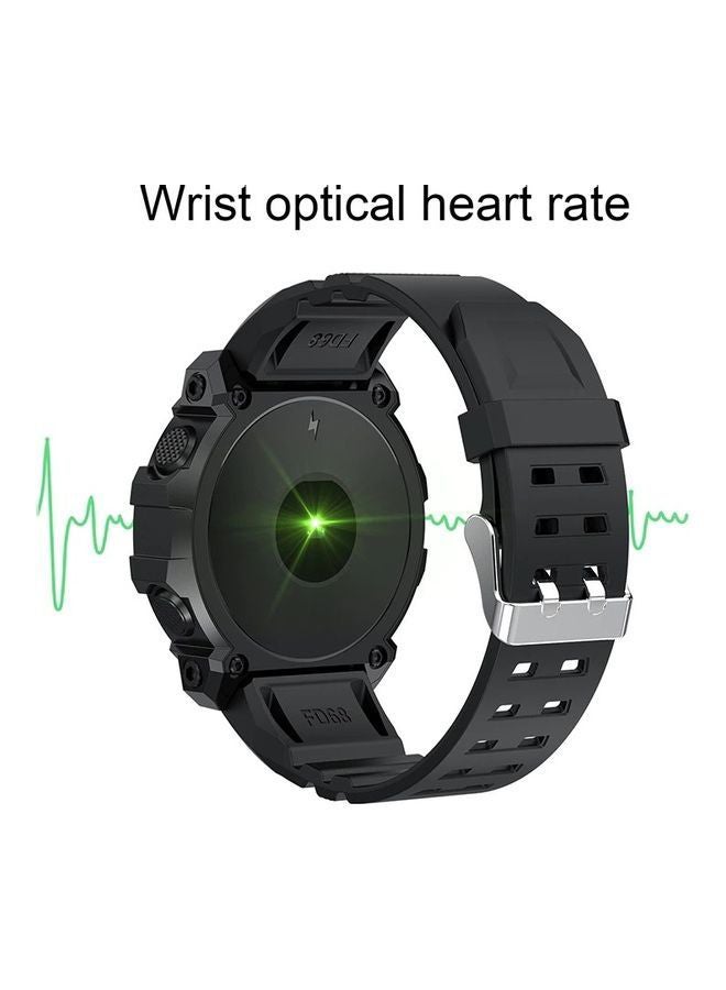 بي إس إن إل ساعة ذكية FD68 لمتابعة اللياقة البدنية الرياضية تتميز بقرص مخصص أسود - Image 2