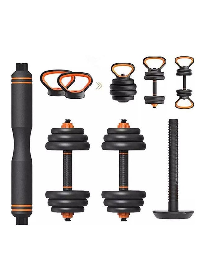 Fitness World - 4 in 1 Adjustable Dumbbell Set 20kg - Image 1