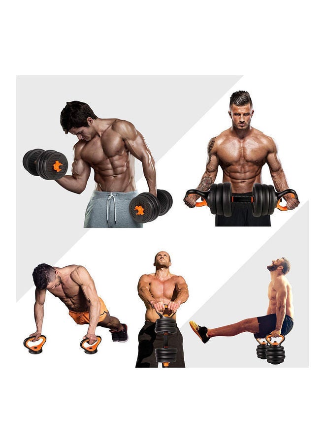 Fitness World - 4 in 1 Adjustable Dumbbell Set 20kg - Image 1