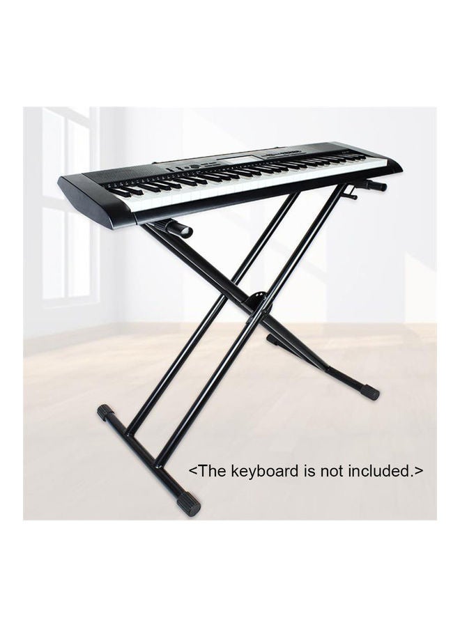 حامل لوحة مفاتيح بيانو عالمي قابل للطي مع أغطية مطاطية مانعة للانزلاق - Image 4