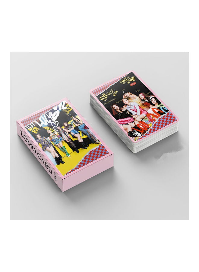 EHOME 55-Piece Crazy In Love Itzy Lomo Card - Image 2