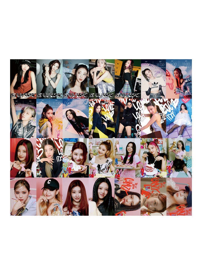 EHOME 55-Piece Crazy In Love Itzy Lomo Card - Image 4