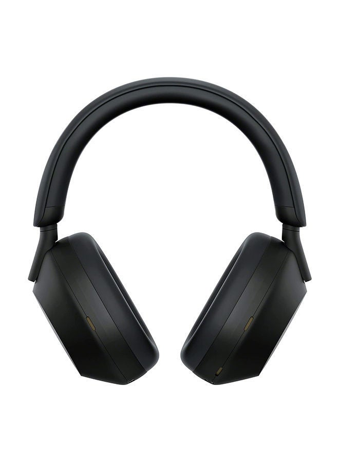 WH-1000XM5 Wireless Noise-Cancelling Headphones Black - https://f.nooncdn.com/p/v1663755713/N53330542A_2.jpg?format=jpg&width=original