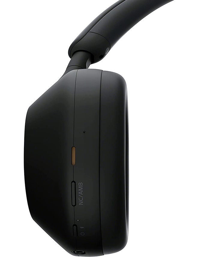 WH-1000XM5 Wireless Noise-Cancelling Headphones Black - https://f.nooncdn.com/p/v1663755713/N53330542A_4.jpg?format=jpg&width=original