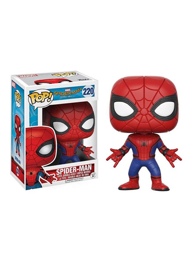 Funko - Pop Marvel Avenger Superstar Spiderman Homecoming Toy Suit Action Figure, 3+ Years- 889698133173 ‎6.35x6.35x9.53cm - Image 1