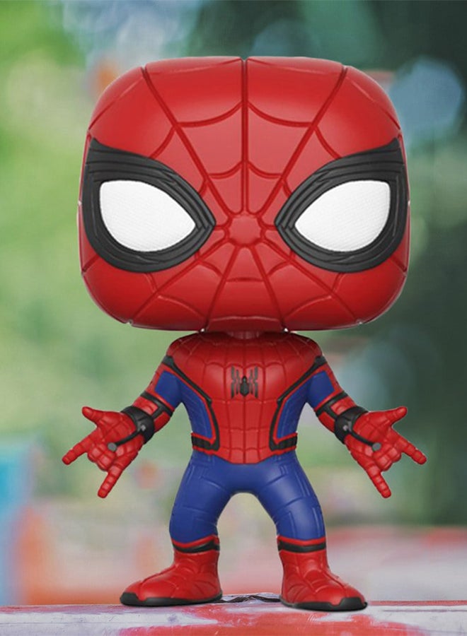 Funko - Pop Marvel Avenger Superstar Spiderman Homecoming Toy Suit Action Figure, 3+ Years- 889698133173 ‎6.35x6.35x9.53cm - Image 1