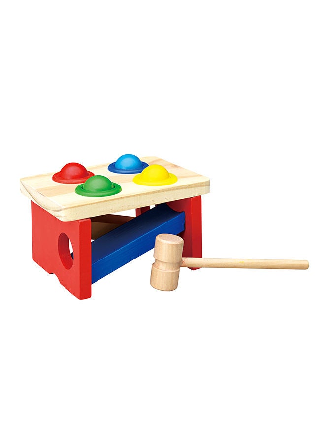 Alostoura - Wooden Lightweight Fun Knock Table Education Learning Toy Game For Kids 18.5x14x11.8cm - Image 1