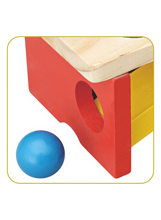 Alostoura - Wooden Lightweight Fun Knock Table Education Learning Toy Game For Kids 18.5x14x11.8cm - Image 1