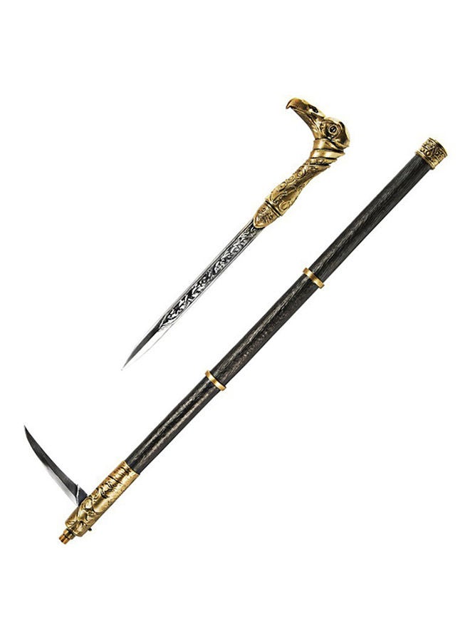 QiaoKai - Assassin's Creed Syndicate Initiate's Cane Sword Prop Replica Rich Detailed Design 19.7x9.8x3.1inch - Image 1