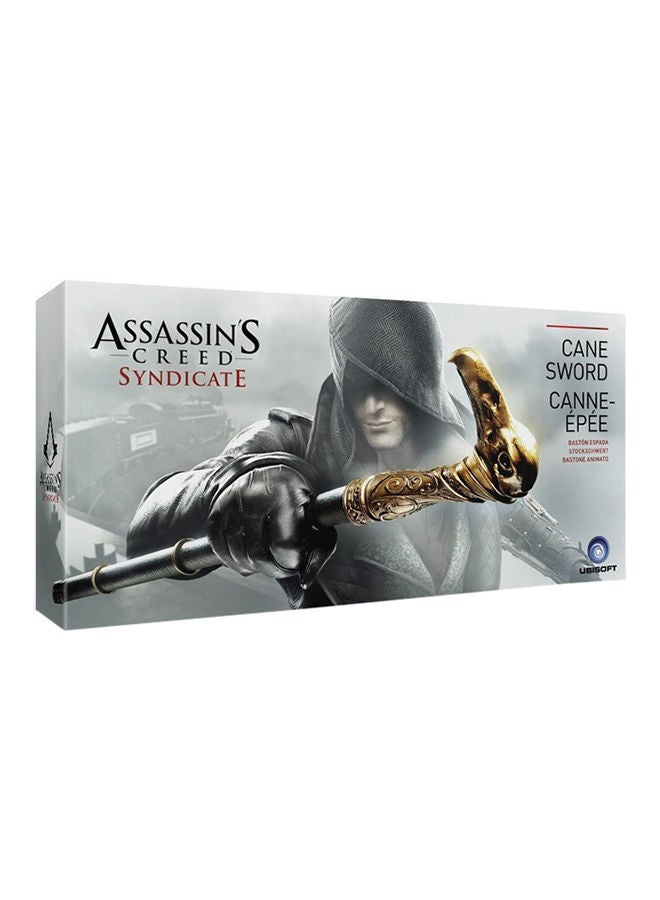 QiaoKai - Assassin's Creed Syndicate Initiate's Cane Sword Prop Replica Rich Detailed Design 19.7x9.8x3.1inch - Image 1