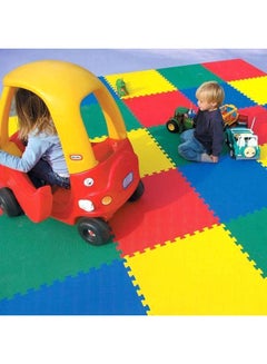 RBWTOY 4-Piece High-Quality And Durable Protective Floor Rubber Mat Foam Set For Kids  - Image 3