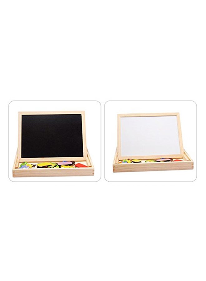 Generic Wooden Magnetic Drawing Puzzle Board 25 x 22 x 2cm  - Image 3