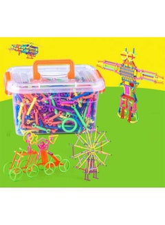 Generic 500-Piece Color Connector Building Blocks Kit Durable And Sturdy-Assorted, 500  - Image 3