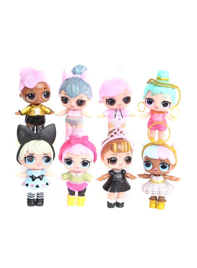 طقم دمية الطفل الرضيع من 8 قطع - Image 1