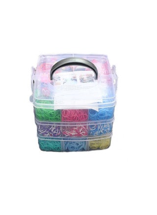 4800-Piece Colourful Creative Gum Rubber Loom Bands Bracelet Making Kit - v1663761822/N23781679A_1