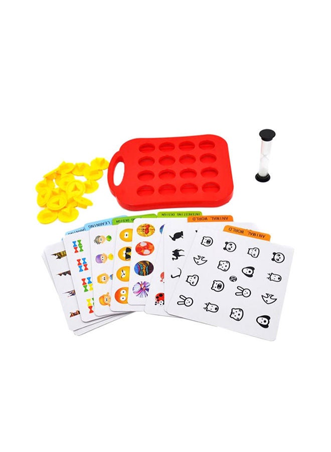 Memory And Focus Pair Game Durable And Portable Multicolored For 3+ Years Kid