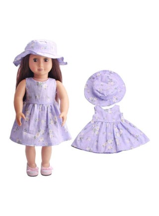 18-Inch Cute American Girl Fashion Doll Dresses With 50'S Style Prom Dress - v1663761829/N26098850A_1