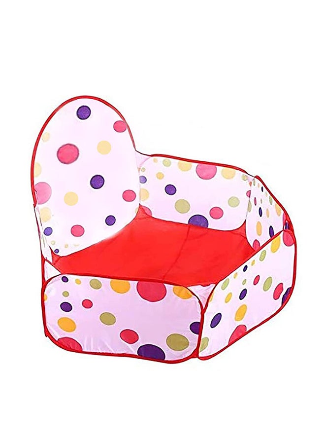 Beauenty - 3-In-1 Foldable Crawl Tunnel With Basket Multicolored For 3+ Year Age Group Kids ‎100x100x37cm - Image 1