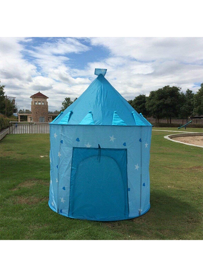Generic - Star Castle Play Tent Assorted Durable Unique Detailed Design Made Up With Premium Quality 105 x 135cm - Image 1