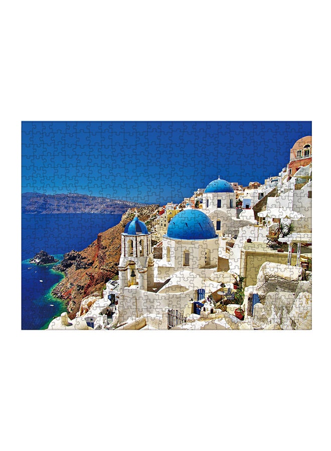 QIHAN - 1000-Piece Sea Of Love Jigsaw Stress Relief Education Development Toy Set - Image 1