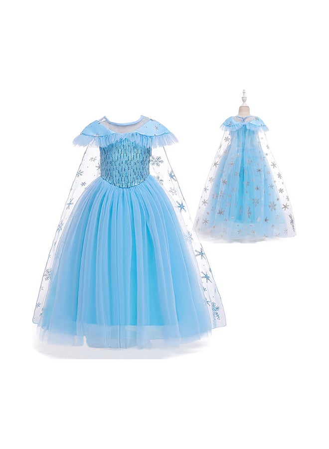 BG Princess Beautiful Flared Style Breathable Themed Party Fancy Dress Cosplay Costume 130cm  - Image 1