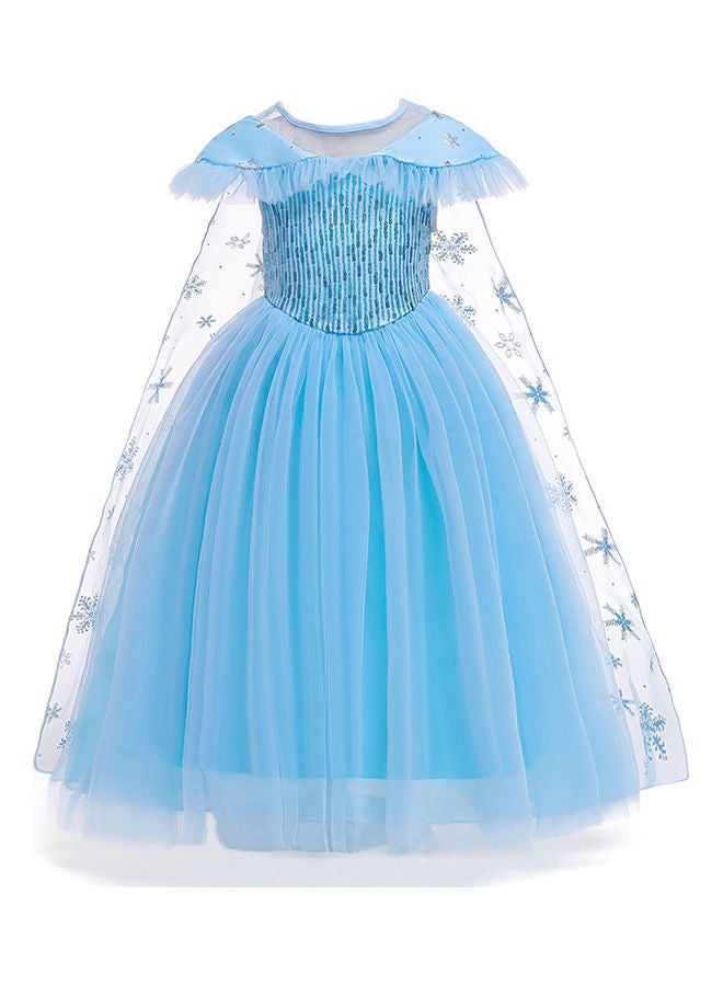 BG Princess Beautiful Flared Style Breathable Themed Party Fancy Dress Cosplay Costume 130cm  - Image 2
