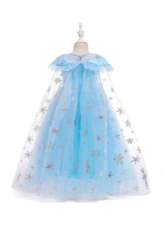 BG Princess Beautiful Flared Style Breathable Themed Party Fancy Dress Cosplay Costume 130cm  - Image 4