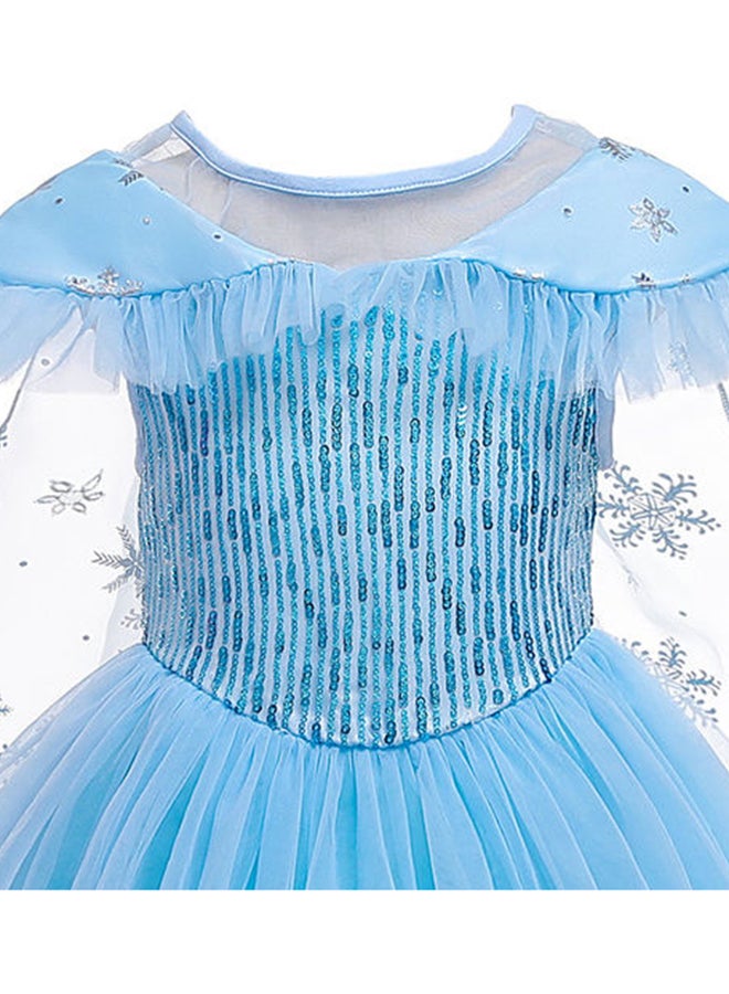 Princess Beautiful Flared Style Breathable Themed Party Fancy Dress Cosplay Costume 130cm - v1663761849/N40856052A_3