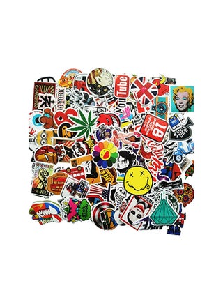 100-Piece Waterproof Cartoon Sticker - v1663761852/N46881572A_1