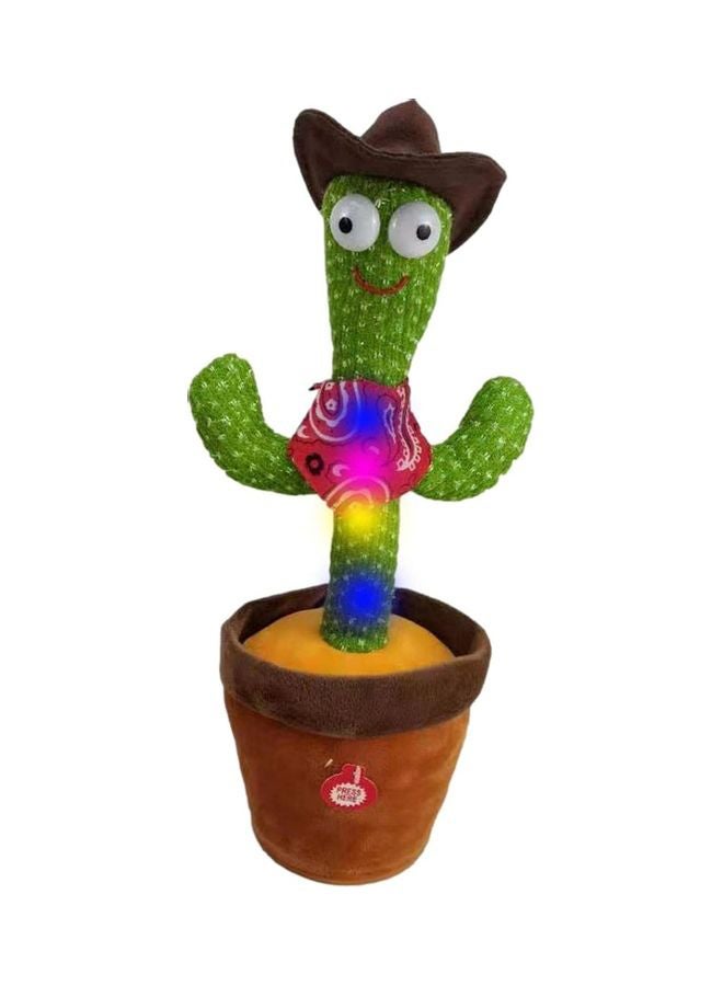 XiuWoo - Cute And Beautiful Dancing Cactus Plush Stuffed Toy With Music And Light - Image 1