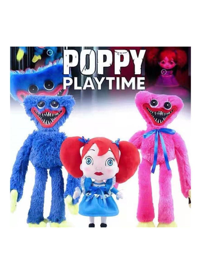 3-Piece Poppy Playtime Huggy Wuggys Plush Toys 40cm  - Image 1
