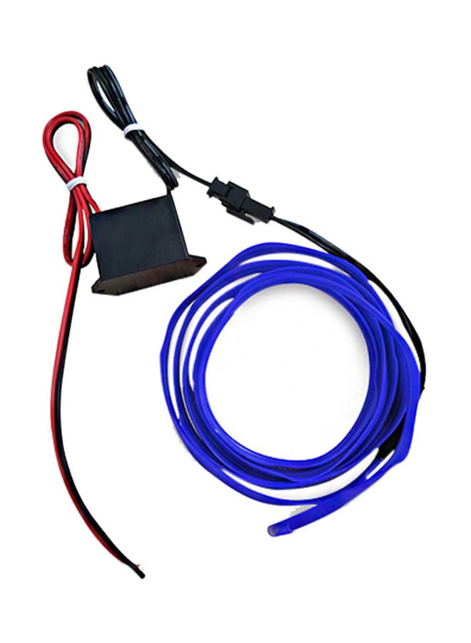 Generic Flexible Neon Glow Car Wire Decor Light  - Image 1