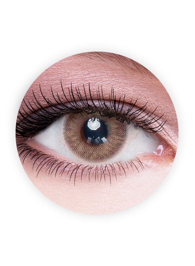 Dahab - Cat Eye (Light Brown) 9 Months Contact Lenses - Image 1
