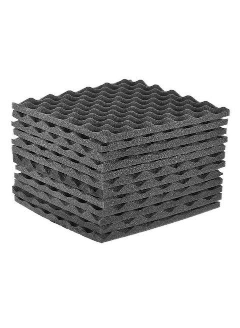 12-Piece Studio Acoustic Foam Panel Set